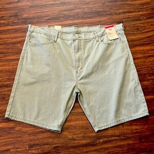Levi's 412 Men’s Slim Flat Front Jean Shorts Size 42